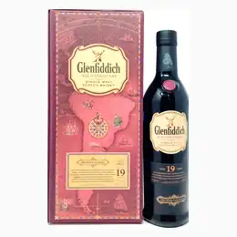 Glenfiddich 19 Year Old Age of Discovery Red Wine Cask Finish Single Malt Scotch Whisky, 70cl, 40% ABV