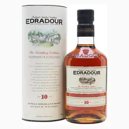 EDRADOUR 10 Year Old Highland Single Malt Scotch Whisky 70cl 40%