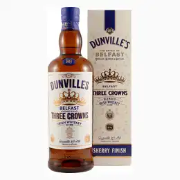 Dunvilles Three Crowns Sherry Finish 43.5%