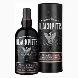 Teeling Blackpitts Peated Single Malt Whiskey - 46% 70cl