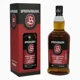 Springbank 12 Year Old Cask Strength 2020