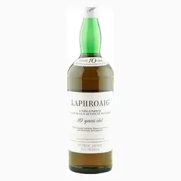 Laphroaig 10 Year Old Unblended Seventies Bottling, 43% ABV
