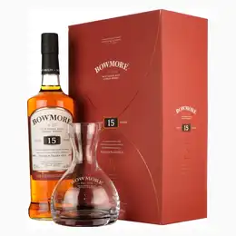 Bowmore 15 Year Old Decanter Gift Pack