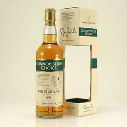 Braes Of Glenlivet Distillery now The Braeval Distillery on the Glenlivet Estate 36 year old distilled in 1975 American Hogshead Speyside Single Malt Scotch Whisky from Gordon and MacPhail Connoisseurs Choice Range 43% 70cl