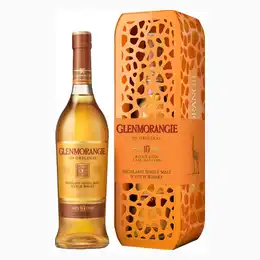 Glenmorangie 10 Year Whisky 70cl Giraffe Gift Tin