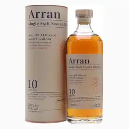 Arran 10 year old, Single Malt Whisky, 70cl.