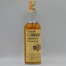 Cardhu 12 Year Old Malt Whisky John Walker and Sons 1970s