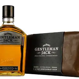 Jack Daniels Gentleman Jack Tennessee Whiskey With Branded Wash Bag