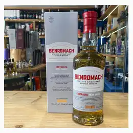 Benromach Contrasts Peat Smoke Bourbon Cask Matured 70cl 46%