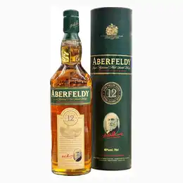 ABERFELDY DISTILLERY 12yo 40% abv 70cl 