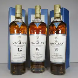 Macallan Triple Cask Range - 12, 15 and 18 Year Old 