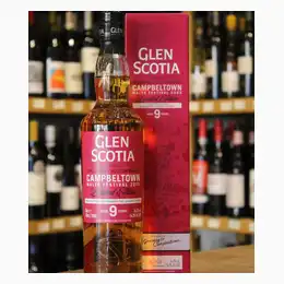 GLEN SCOTIA 9 YEAR OLD RIBERA DEL DUERO CASK CAMPBELTOWN FESTIVAL RELEASE