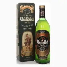 Glenfiddich "Clan MacDonald of Clanranald" - Clans of the Highlands - 1980s Whisky 75cl