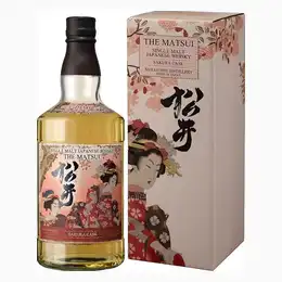 Kurayoshi The Matsui Sakura Cask Japanese Single Malt Whisky 70cl
