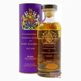 The English Whisky Co Platinum Jubilee of Queen Elizabeth II 70cl 46%