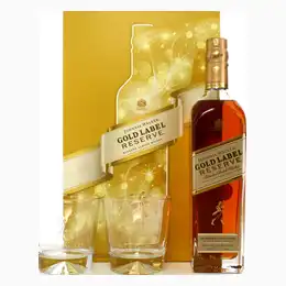 Johnnie Walker Gold Label Reserve 200th Anniversary Gift Set, 70 cl