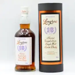 Longrow 18 Year Old Peated Single Malt Whiksy With Tube 2021