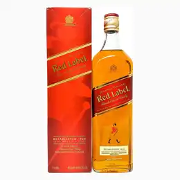 Johnnie Walker Red Label Blended Scotch Whisky, 1L, 40% ABV