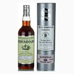 Edradour 10 Year Old 2012 Signatory Un-Chillfiltered