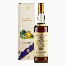 Macallan 18 Year Old 1980
