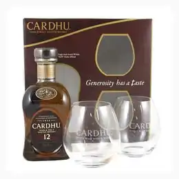 Cardhu 12 Year Old Gift Pack with 2 Glasses