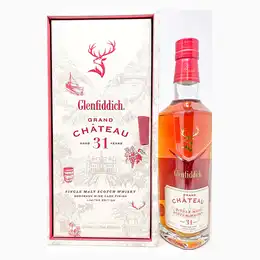 Glenfiddich 31 Year Old Grand Chateau Single Malt Scotch Whisky, 70cl, 47.6% ABV
