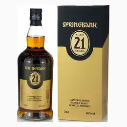 Springbank 21 Year Old 