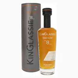 Inchdairnie Kinglassie 8 Year Old Double Matured Lowland Single Malt Scotch Whisky 70cl
