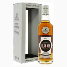 Distillery Labels Ardmore 2003