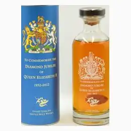 The English Whisky Co Diamond Jubilee Queen Elizabeth II