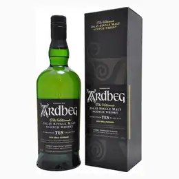 Ardbeg 10 Year Old Whisky 70cl