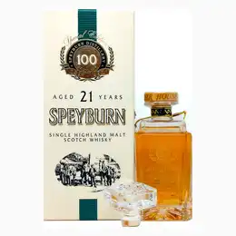 Speyburn 21 Year Old Centenary Decanter 1997 Single Malt Scotch Whisky, 70cl, 40% ABV