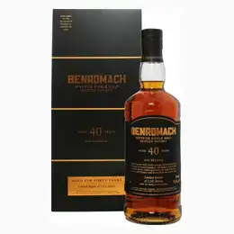 Benromach 40 Year Old  Limited Edition Speyside Single Malt Scotch Whisky 70cl