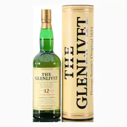 Glenlivet 12 Year Old Pure Malt Gift Tube 70cl