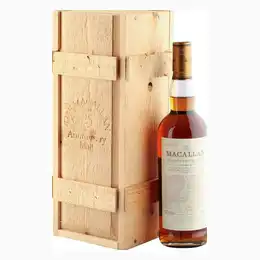 Macallan 1975 25 Year Old Anniversary Malt, UK Edition with Wooden Box