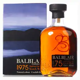 Balblair 1975 Bottled 2007 With Original Box