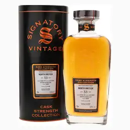 North British 1991 33 Year Old Oloroso Cask 262087 Signatory