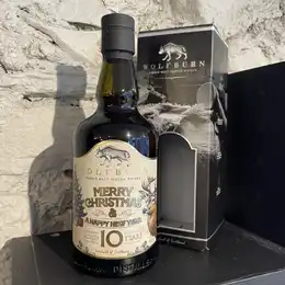 WOLFBURN Christmas 2024 Limited Edition 10 Year Old Highland Single Malt Scotch Whisky 70cl 46%