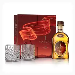 Cardhu 12 Year Old Bottle & Glass Set