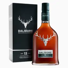 Dalmore 15 Year Old Highland Single Malt Scotch Whisky 70cl