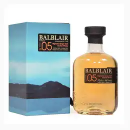 Balblair 2005 Vintage 1st Release bottled 2018 