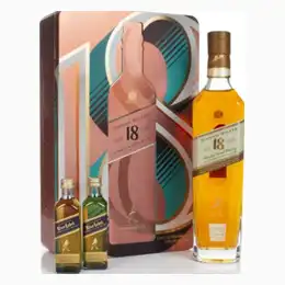 Johnnie Walker 18 Year Old Gift Pack Whisky 80cl