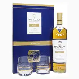 The Macallan Gold Double Cask - 2 Glasses Gift Pack, 70 cl