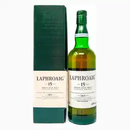 Laphroaig 15 Year Old Single Malt Scotch Whisky, 75cl, 43% ABV