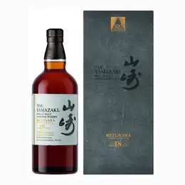 The Yamazaki Mizunara 18 Year Old 100th Anniversary Edition Japanese Single Malt Whisky