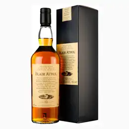 BLAIR ATHOL 12 Year Old Flora & Fauna Highland Single Malt Scotch Whisky 70cl 43%