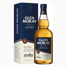 Glen Moray Classic Speyside Single Malt Scotch Whisky 70cl