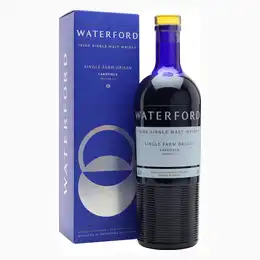 Bottle Of Waterford Lakefield 1.1 Irish Whiskey With Gift Box