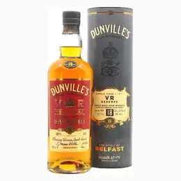 Dunvilles 18 Year Old VR Reserve 55% abv 700ml