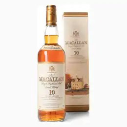 Macallan 10 Year Old Sherry Cask Bottled Early 2000s With Original Box